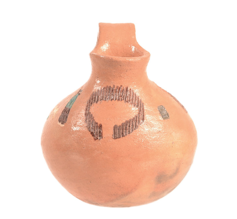 Navajo Wedding Jar Pottery By R. Manygoats