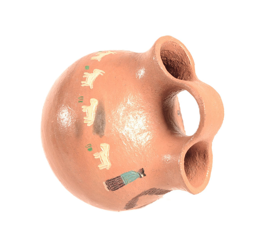 Navajo Wedding Jar Pottery By R. Manygoats