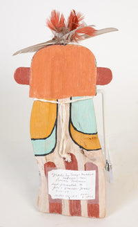 Hopi Kachina Cradle Flat Hanging Doll By Emery & Meldria Holmes