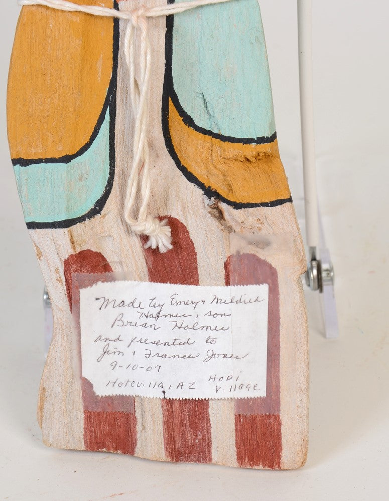 Hopi Kachina Cradle Flat Hanging Doll By Emery & Meldria Holmes