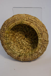 Vintage Papago basket with lid