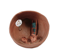 Non-Native Crache Pottery Nativity Scene