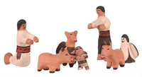 Jemez Pueblo Nativity Figures Set of 8