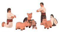Jemez Pueblo Nativity Figures Set of 8