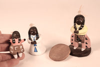 Jemez Pueblo Nativity Scene Ceramic Figures