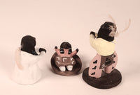Jemez Pueblo Nativity Scene Ceramic Figures