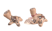 Santa Clara Pueblo Pottery Turtles By Margret & Luther