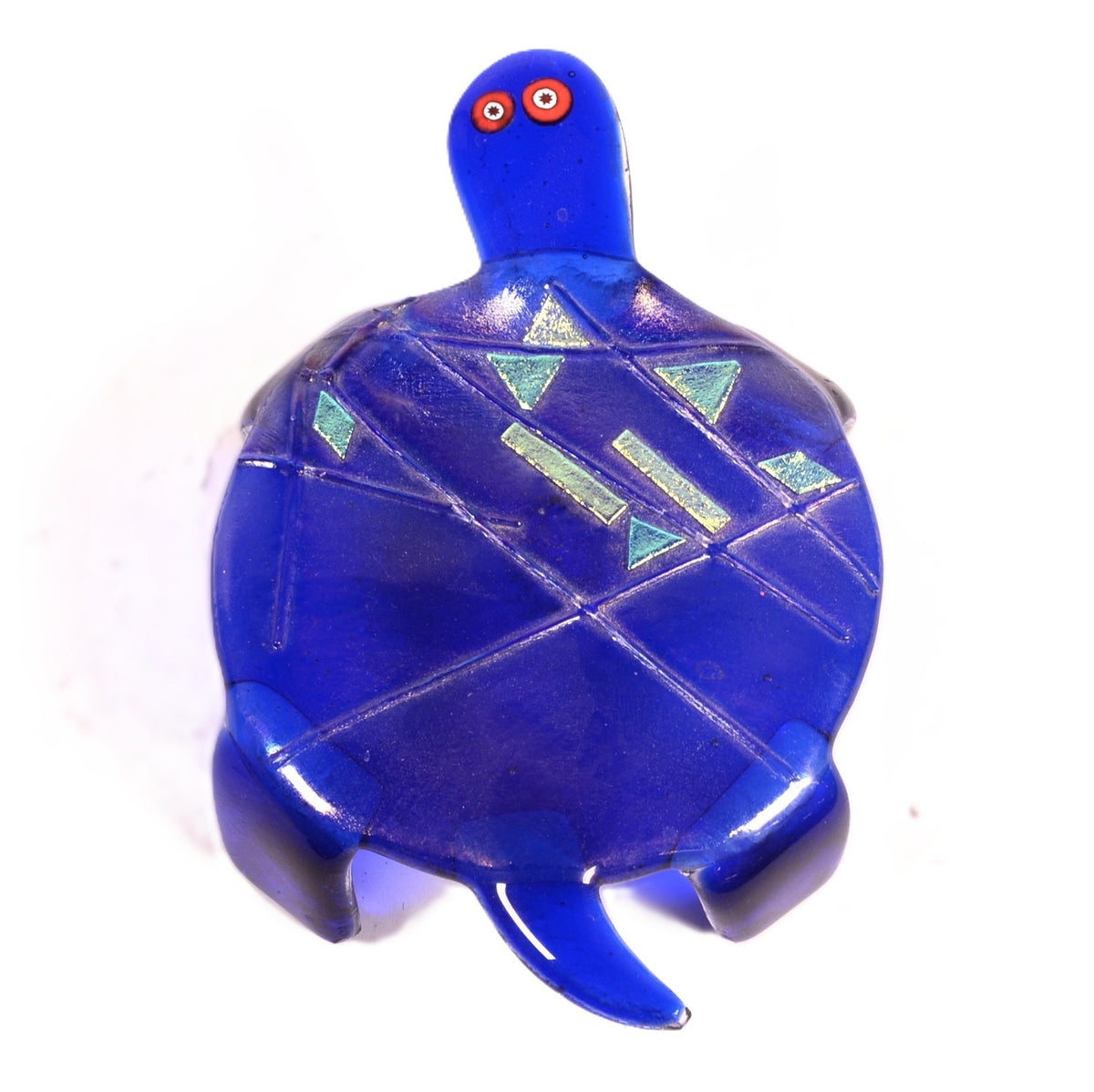 Blue Glass Turtle