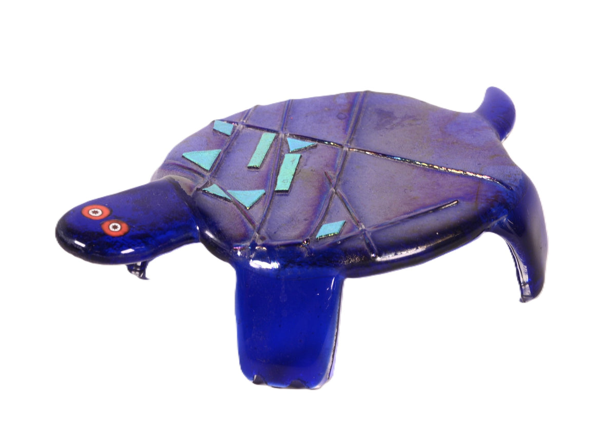 Blue Glass Turtle