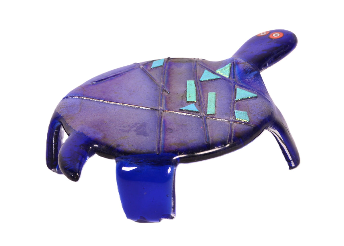 Blue Glass Turtle