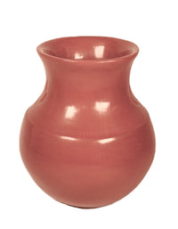 Santa Clara Pueblo and San Juan Redware Olla Pottery By Virginia Garcia
