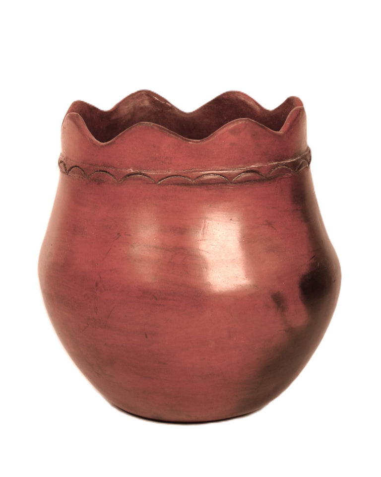 Navajo Pitched Pot Pottery By R. W.