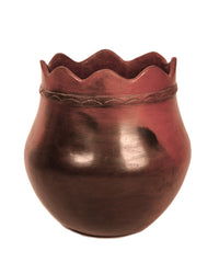Navajo Pitched Pot Pottery By R. W.