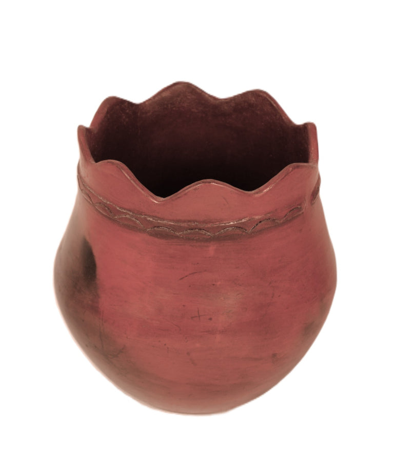 Navajo Pitched Pot Pottery By R. W.