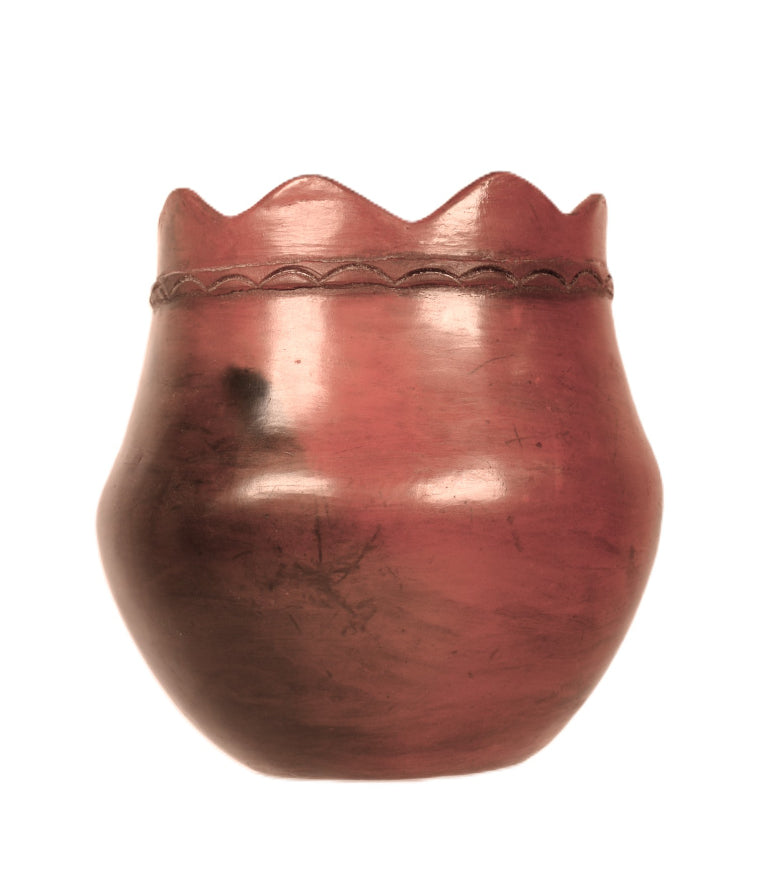 Navajo Pitched Pot Pottery By R. W.
