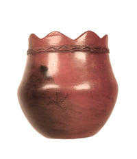 Navajo Pitched Pot Pottery By R. W.