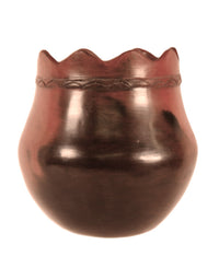 Navajo Pitched Pot Pottery By R. W.