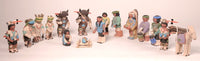 Santa Clara Pueblo Nativity Set of 16 pieces by Jason Garcia