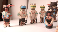 Santa Clara Pueblo Nativity Set of 16 pieces by Jason Garcia