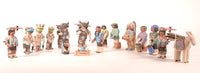 Santa Clara Pueblo Nativity Set of 16 pieces by Jason Garcia