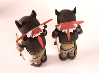 Santa Clara Pueblo Nativity Set of 16 pieces by Jason Garcia