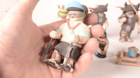 Santa Clara Pueblo Nativity Set of 16 pieces by Jason Garcia