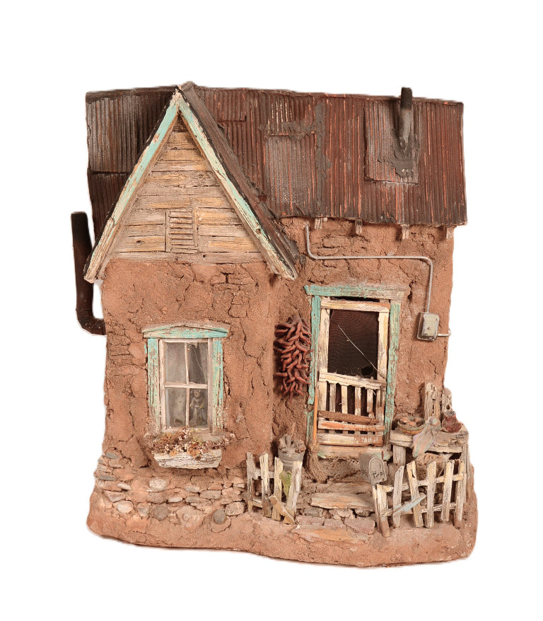 Pueblo House Sculpture By Tim Prythero