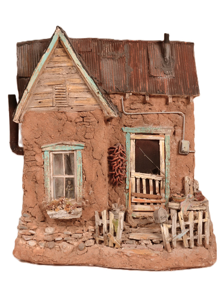 Pueblo House Sculpture By Tim Prythero