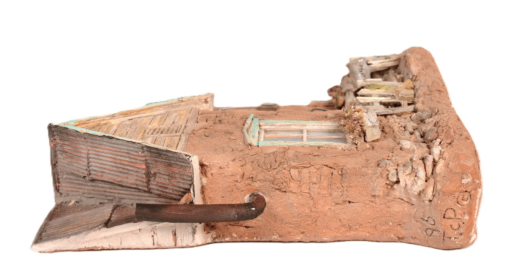 Pueblo House Sculpture By Tim Prythero