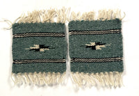 Chimayo New Mexico Rug Coasters Set of 2