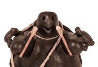 Choctaw Black Turtle with Drum Storyteller By Randy Chitto