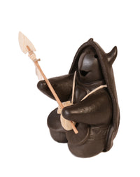 Choctaw Black Turtle with Horns Storyteller By Randy Chitto