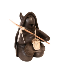 Choctaw Black Turtle with Horns Storyteller By Randy Chitto