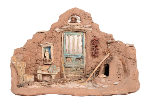 Pueblo House Sculpture By Tim Prythero
