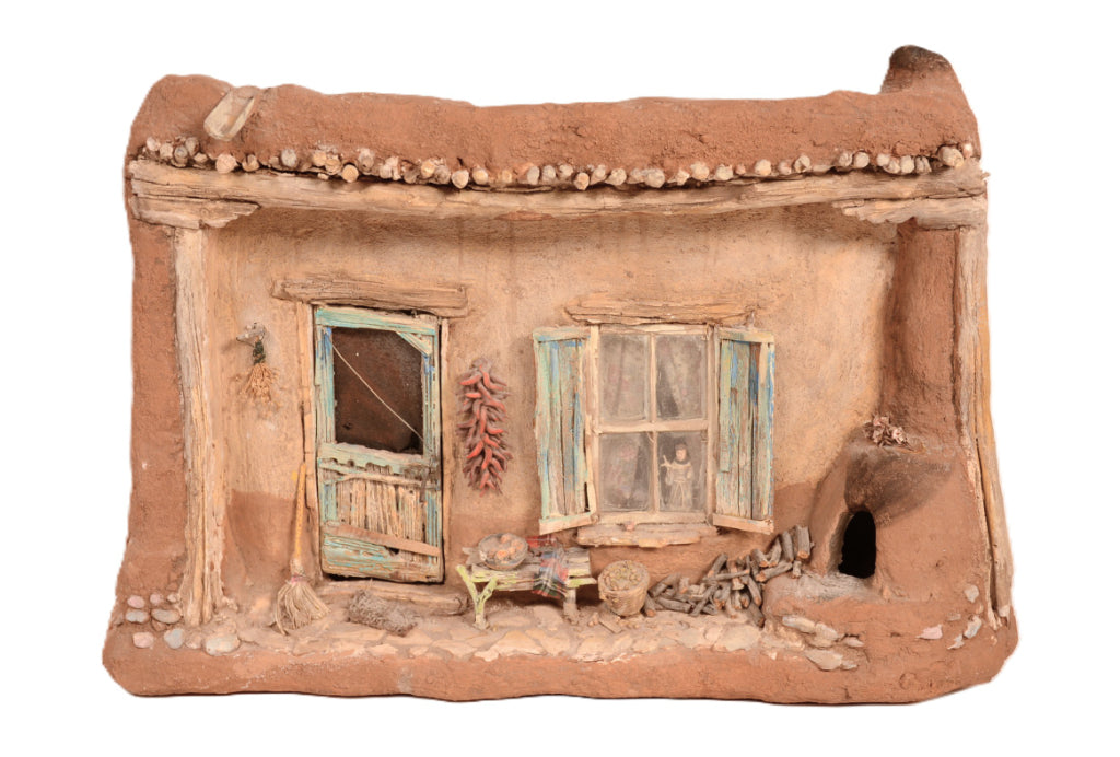 Pueblo House Sculpture By Tim Prythero