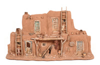 Pueblo House Sculpture By Tim Prythero