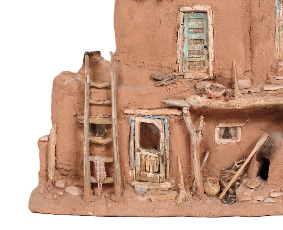 Pueblo House Sculpture By Tim Prythero