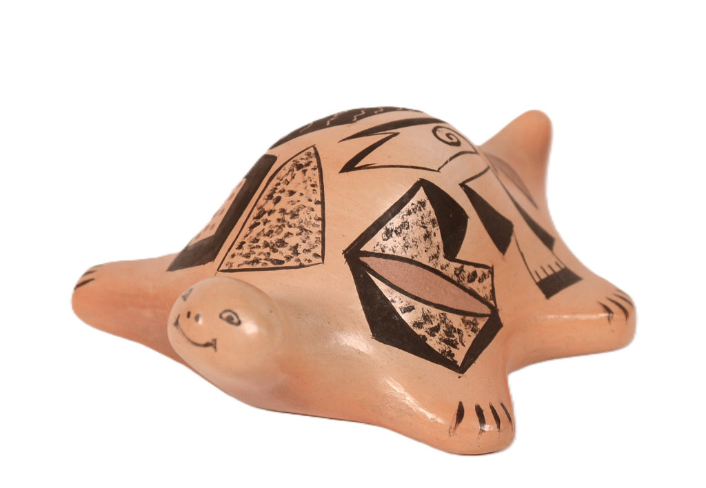 Hopi Pueblo Pottery Turtle By Elanor Montano Walpi