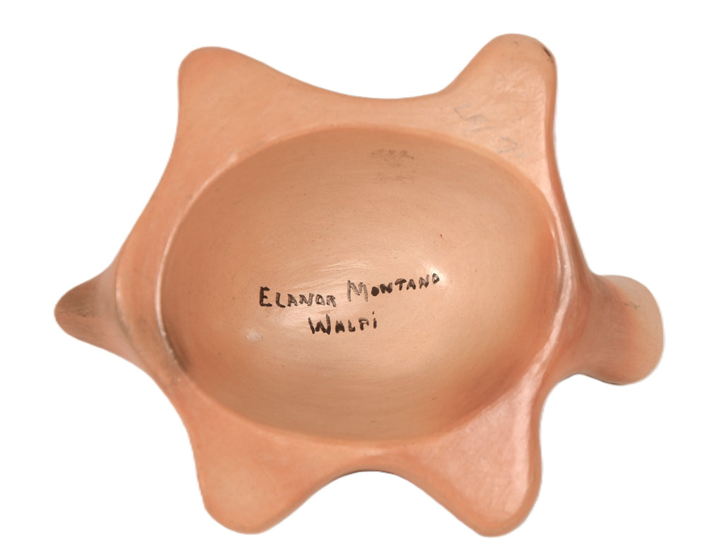 Hopi Pueblo Pottery Turtle By Elanor Montano Walpi