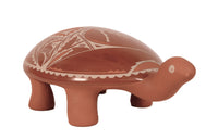San Juan Pueblo - Santa Clara Pueblo Pottery Turtle By Ursula and Dwight Curran