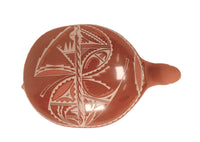 San Juan Pueblo - Santa Clara Pueblo Pottery Turtle By Ursula and Dwight Curran