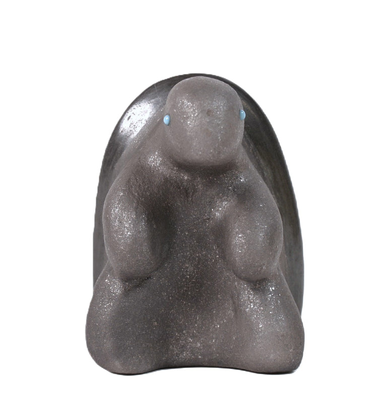 San Ildefonso Pueblo Pottery Turtle By Liana Sanchez