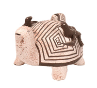 Zuni Pueblo Turtle with Lizards on Back By Valanie Kalestewa