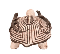 Zuni Pueblo Turtle with Lizards on Back By Valanie Kalestewa