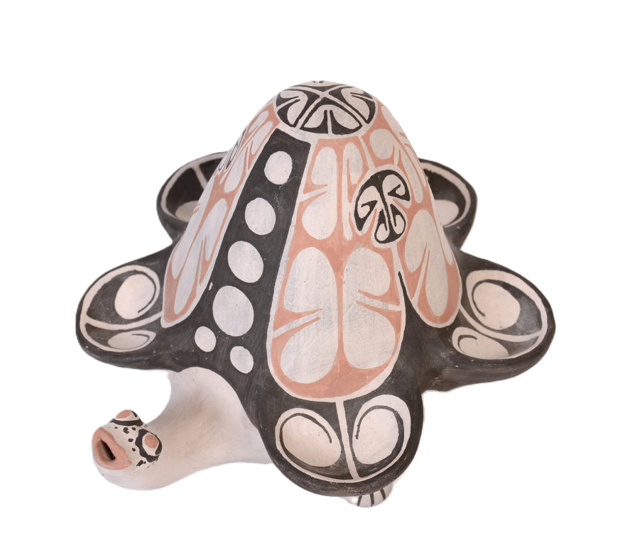 Cochitl Pueblo Pottery Turtle By Juanita Ortiz