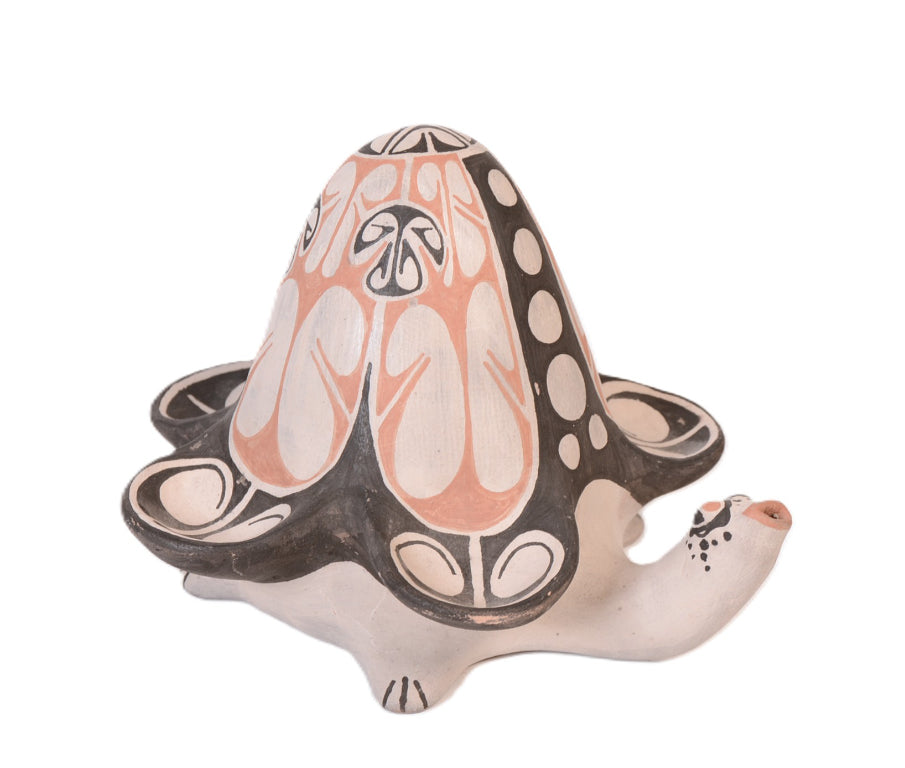 Cochitl Pueblo Pottery Turtle By Juanita Ortiz