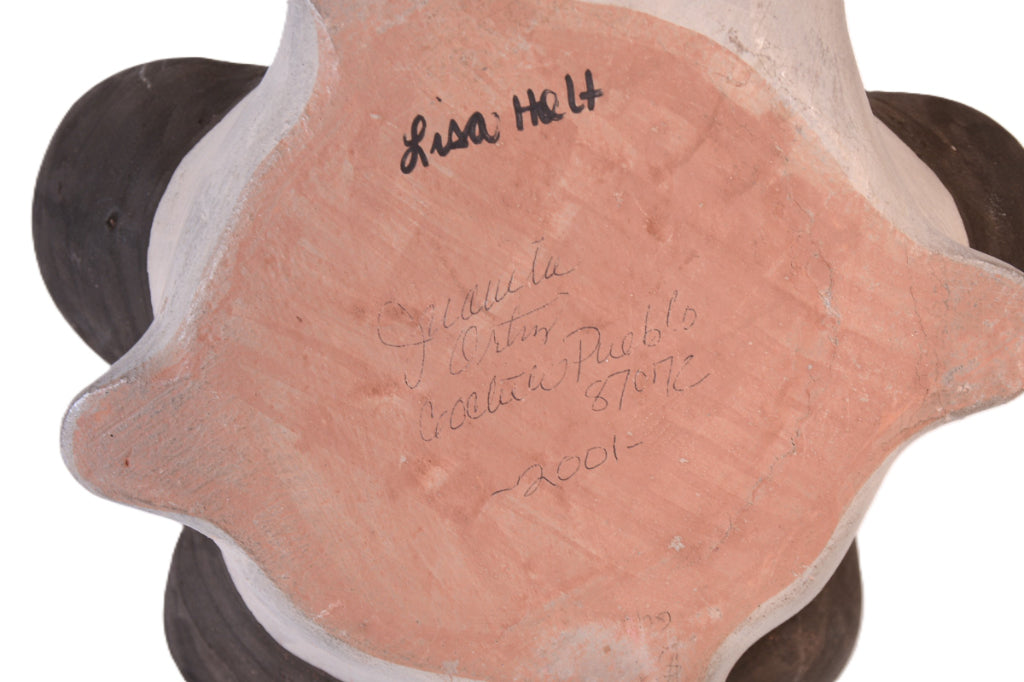 Cochitl Pueblo Pottery Turtle By Juanita Ortiz
