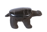 Santa Clara Pueblo Black Turtle Pottery By Tony Gutierrez