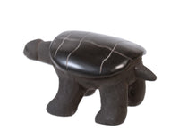 Santa Clara Pueblo Black Turtle Pottery By Tony Gutierrez