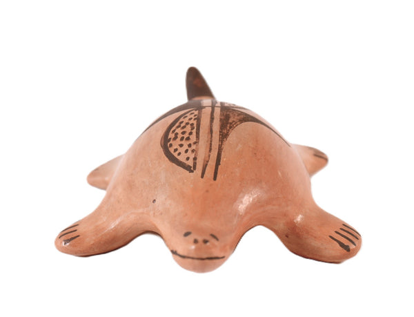 Hopi Pueblo Turtle Pottery By L. Shula